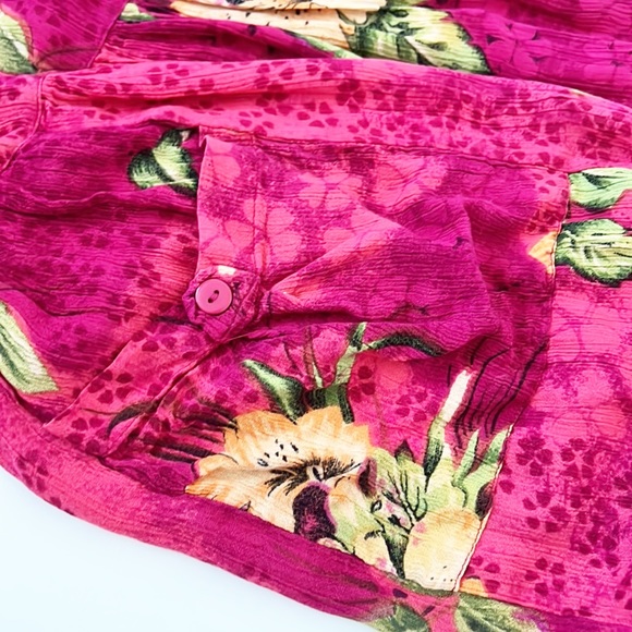 Bila Floral lagenlook Casual Comfort Dress - Picture 6 of 10